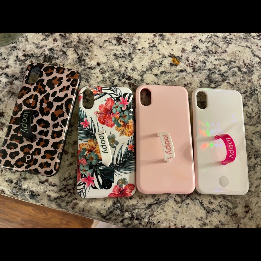 Loopy iPhone X/XS cases & tempered glass